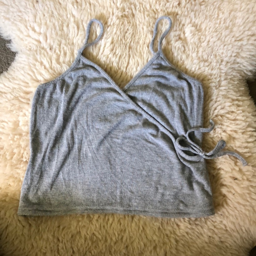 Cute wrap tank top from Garage